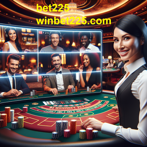 Experiência Realista no Cassino ao Vivo da Bet225